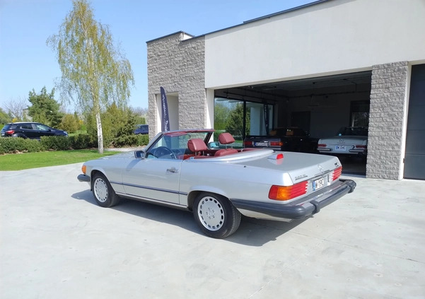 Mercedes-Benz SL cena 140000 przebieg: 280000, rok produkcji 1987 z Bielawa małe 704